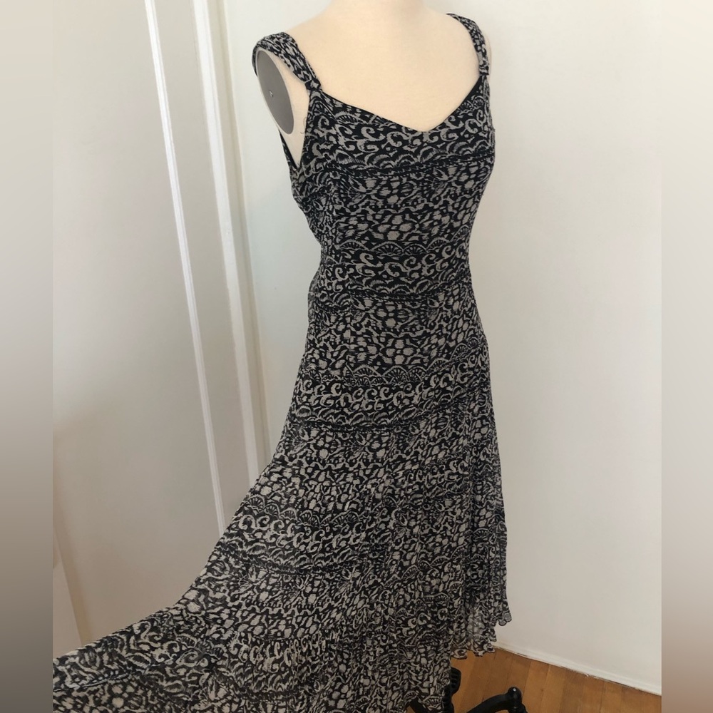 Flowy crinkle dress
